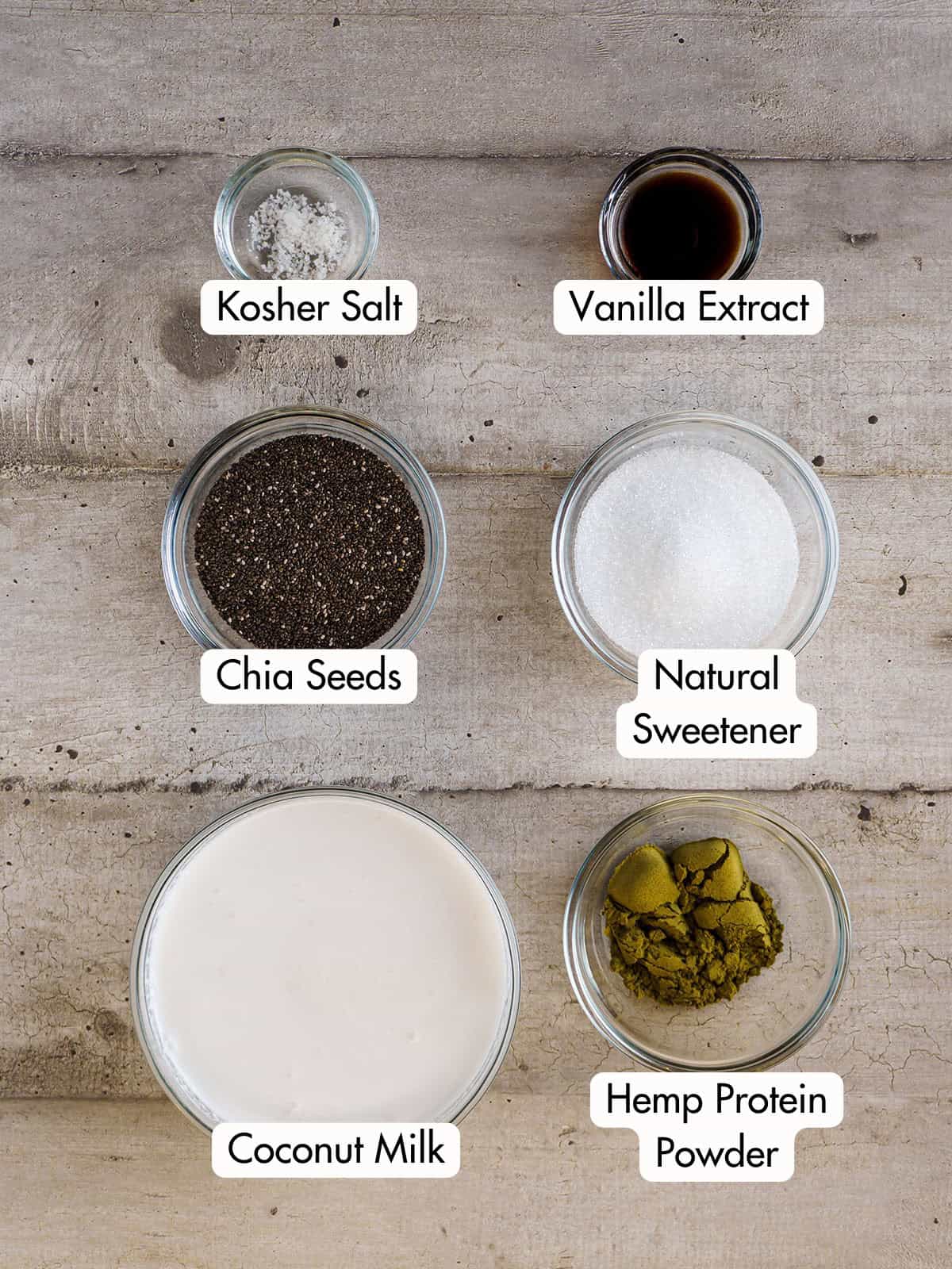 Chia Seed Protein Pudding - I'd Rather Be A Chef