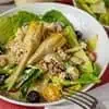 Delicious caesar salad low carb