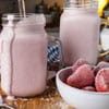 Summer recipes including this strawberry shake